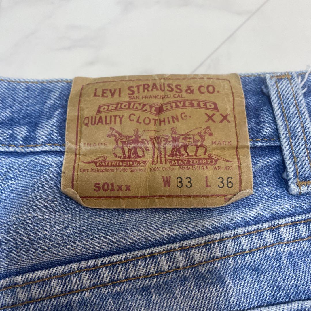【サンプル級色落ち】リーバイス 501xx W33 米国製オリジナル リーバイス501xx W33 usa製 - メルカリ