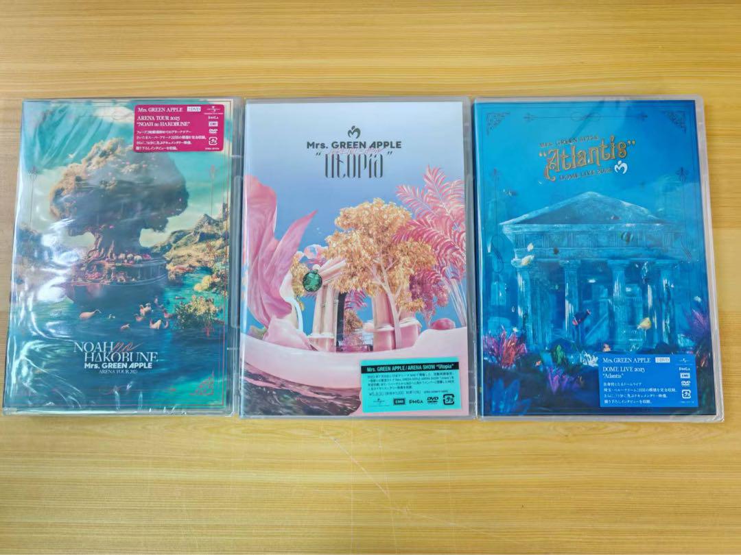 Mrs. GREEN APPLE 通常盤 DVD 3作品 Mrs.GREEN APPLE 通常盤 DVD 3作品 - メルカリ