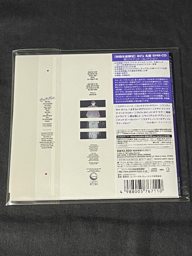 クォーターフラッシュ / ミッドナイト・フラッシュ 紙ジャケット仕様 新品