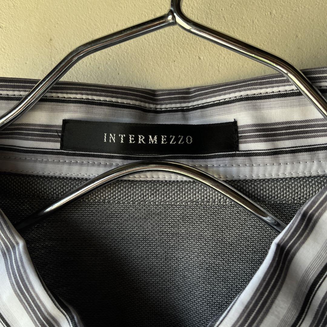 【大きいサイズ】intermezzo インターメッツォ　レナウン　4L 椿