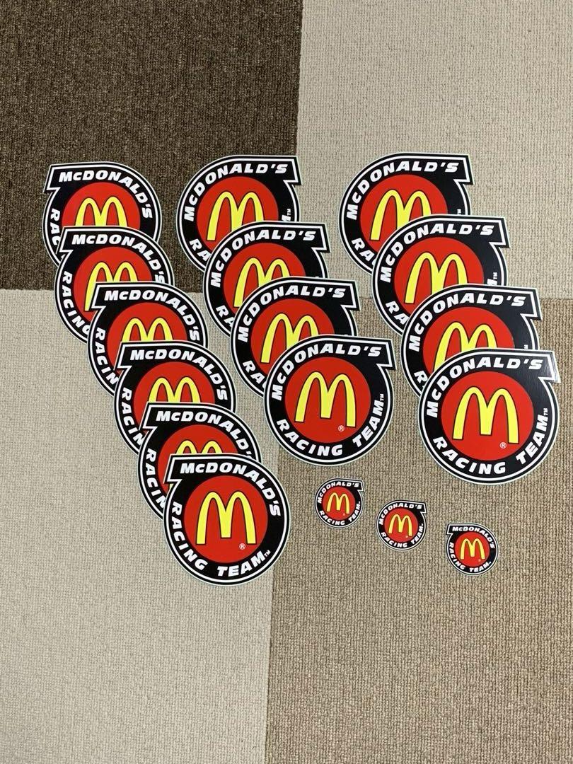 NASCAR マクドナルドレーシングステッカー