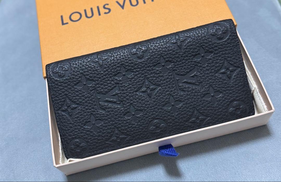 【正規品・極美品】ルイヴィトン 長財布 ポルトフォイユ・ブラザ ブラック