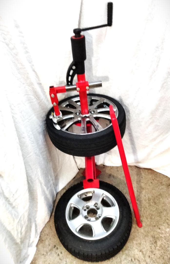 (^^♪～　新型タイヤチェンジャー本体＋ギアレンチ仕様フルセット　返金保証有り！