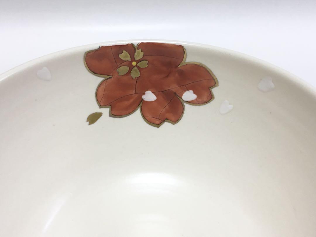 抹茶碗 白釉 桜 水出宋絢 茶道具 新品