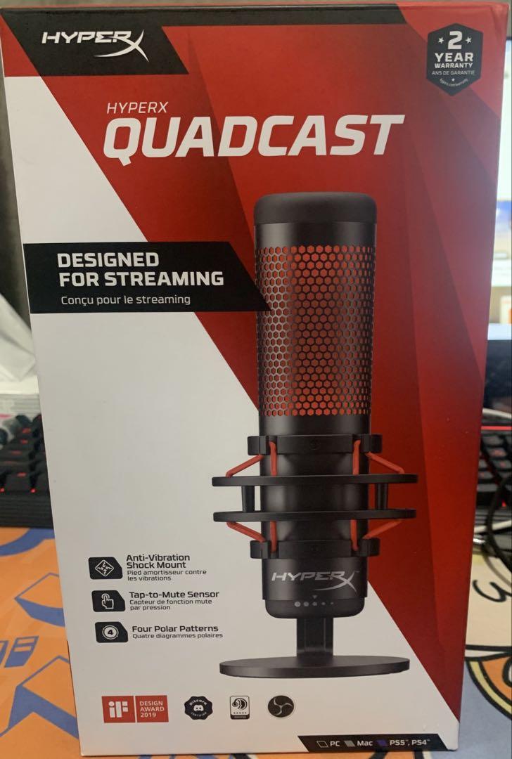 HyperX QuadCast スタンドアロンマイク