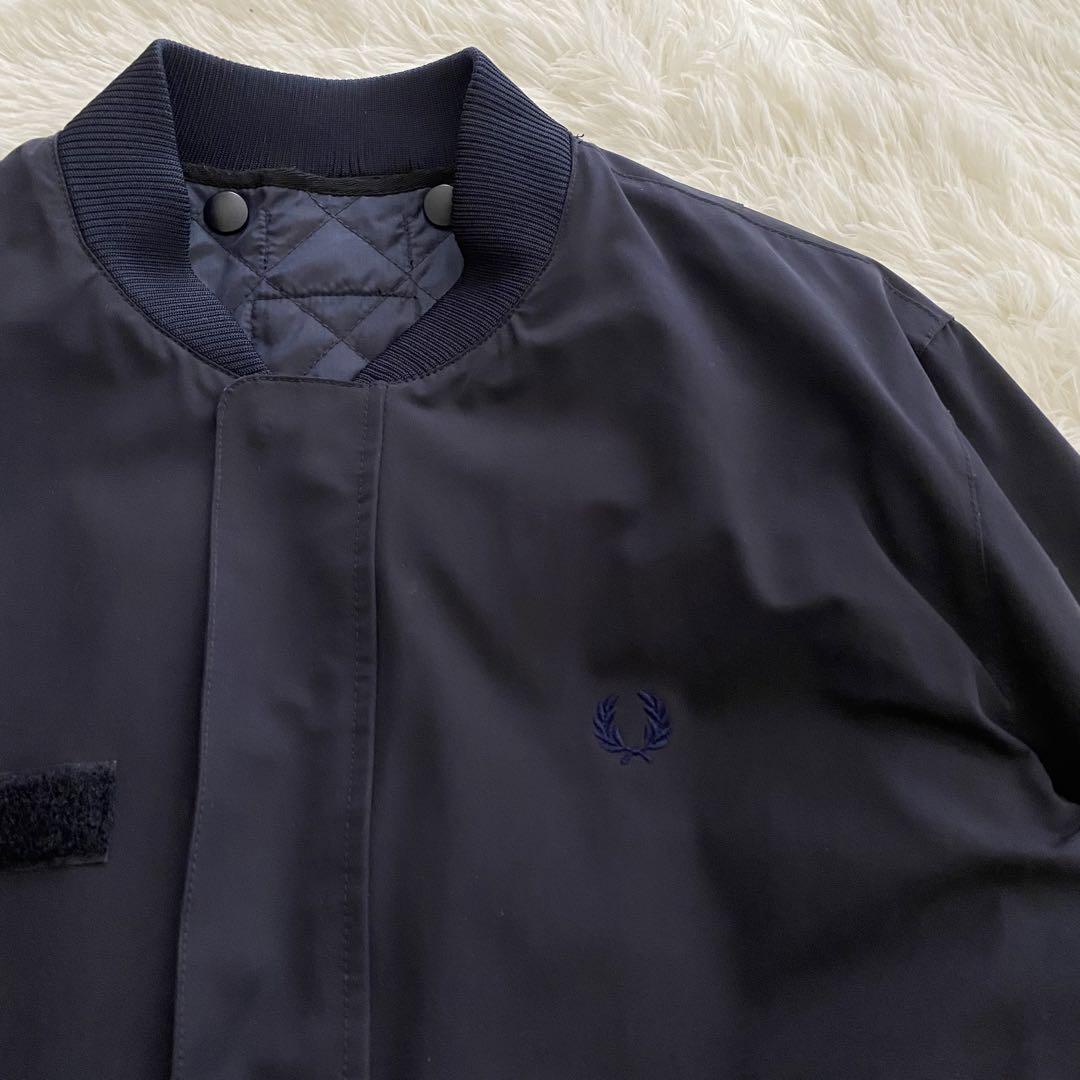 美品 FRED PERRY フレッドペリー フイッシュテイルボンバーコート M