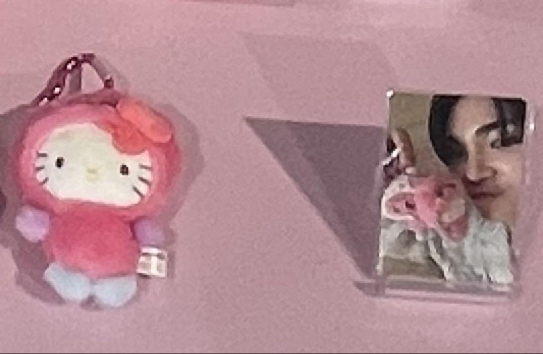 SHINee KEY ボクシリ キティ ぬいぐるみ キーリング SHINee KEY ボクシリ キティ ぬいぐるみ キーリング トレカ付き