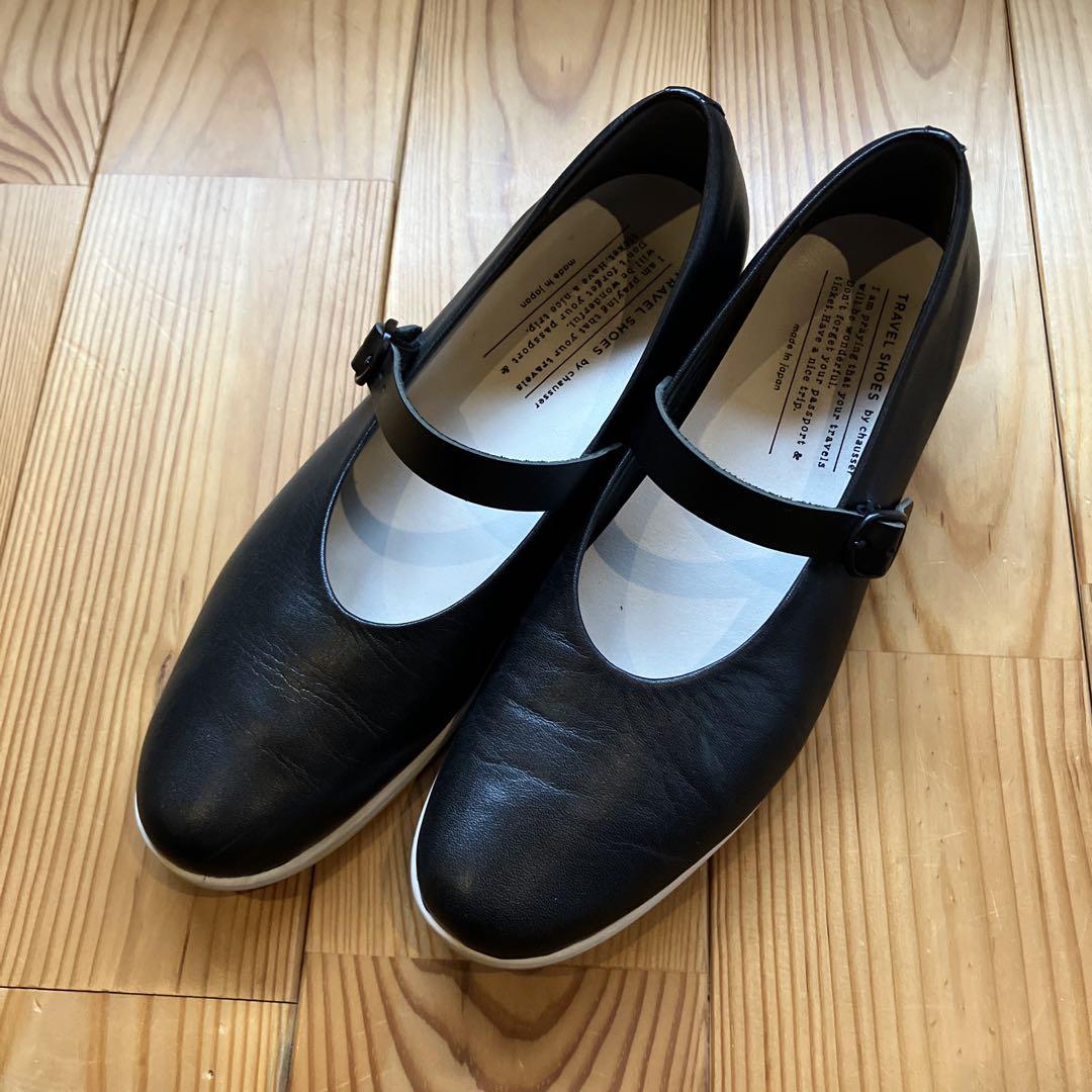 【美品】TRAVEL SHOES by chausser サイズ38