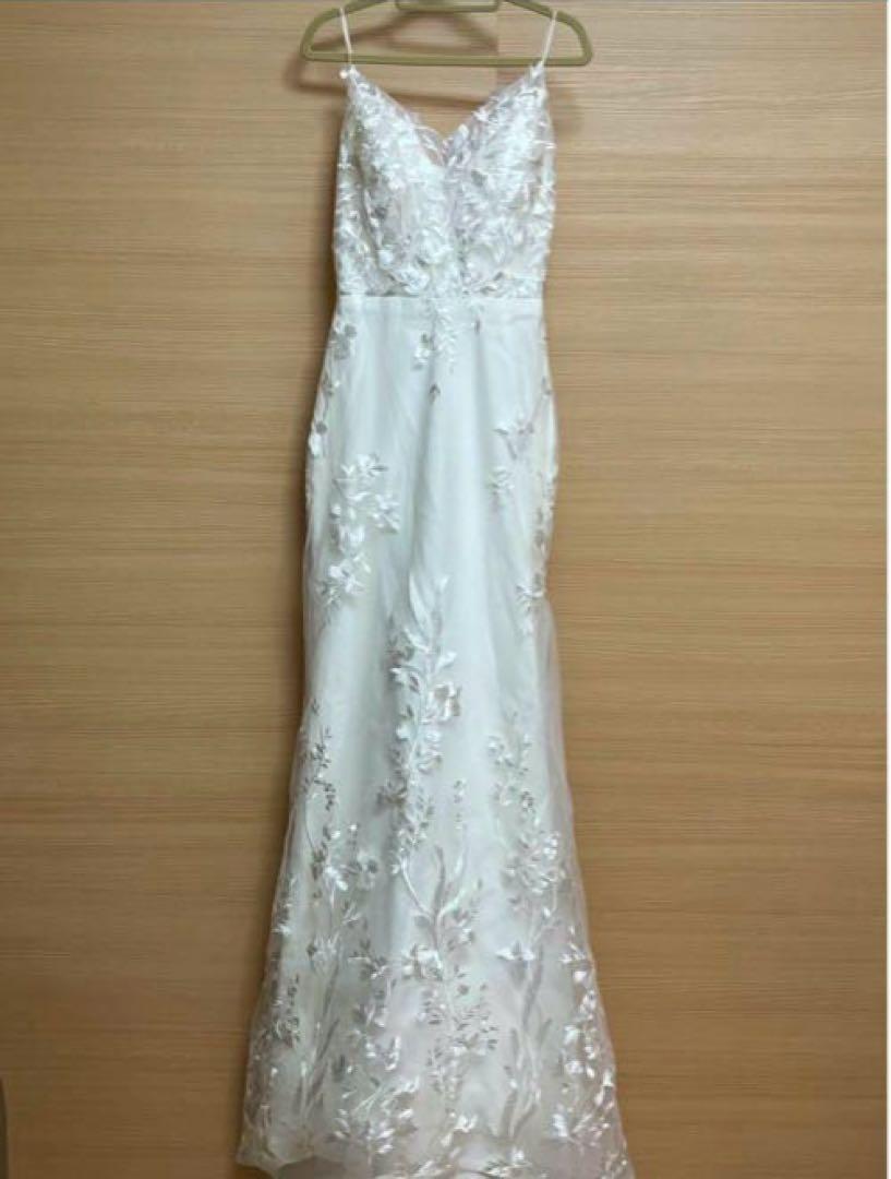 dress production 刺繍レース キャミソール ドレス w247 刺繍レース キャミソールドレス（W247）