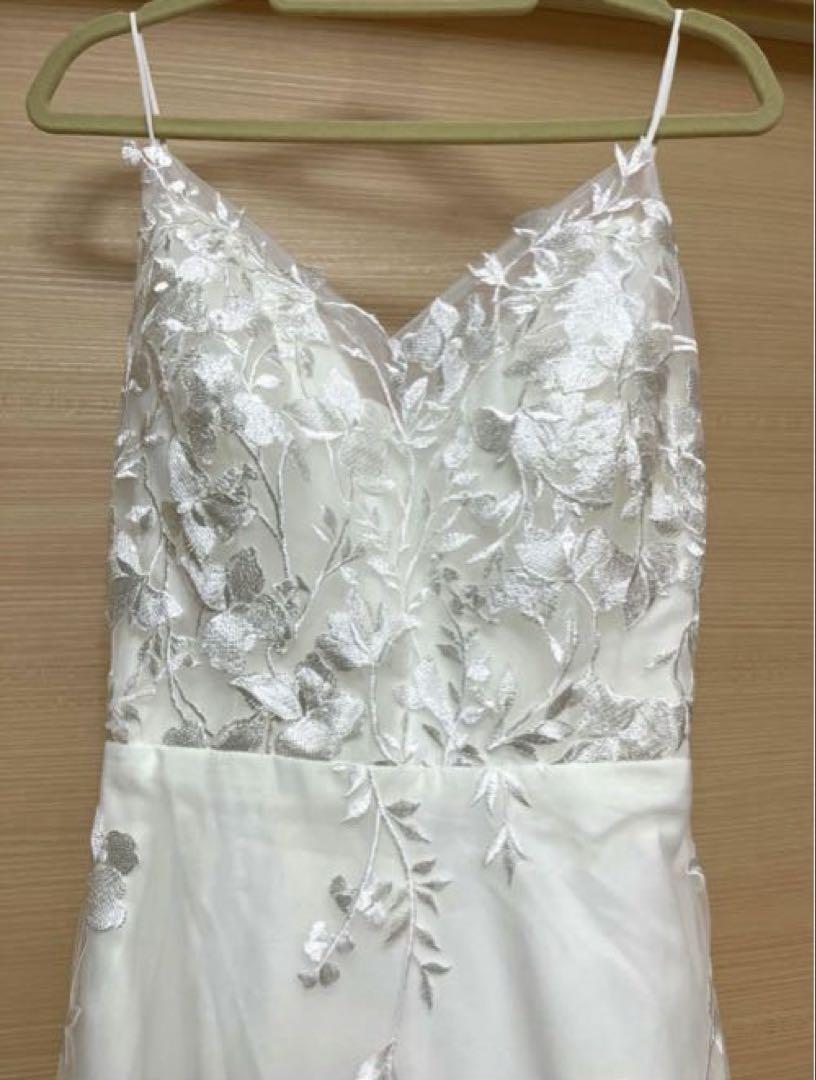 DRESS PRODUCTION刺繍レース キャミソールドレス(W247) 刺繍レース キャミソールドレス（W247）