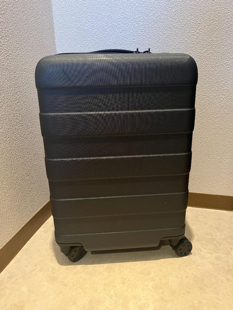 無印良品　ハードキャリーケース（36Ｌ）　ブラック