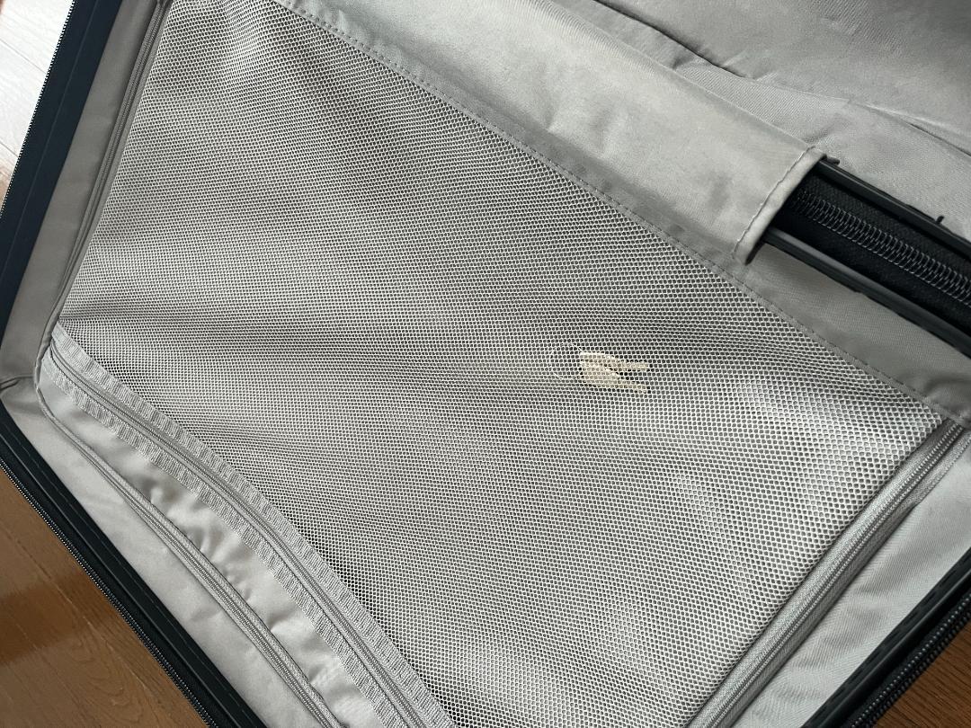 無印良品　ハードキャリーケース（36Ｌ）　ブラック