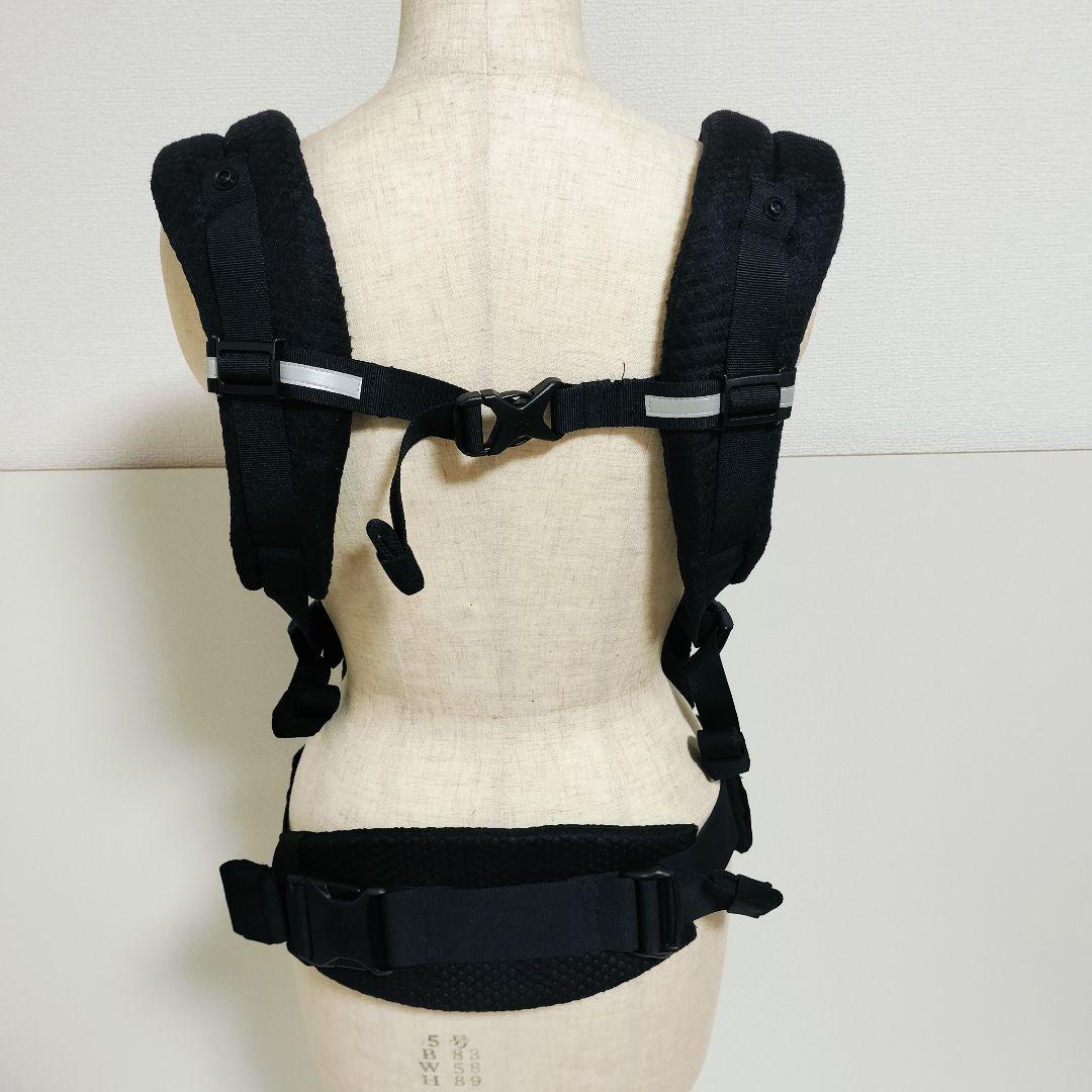 【美品】エルゴベビー オムニブリーズ 抱っこ紐 ブラック ergobaby