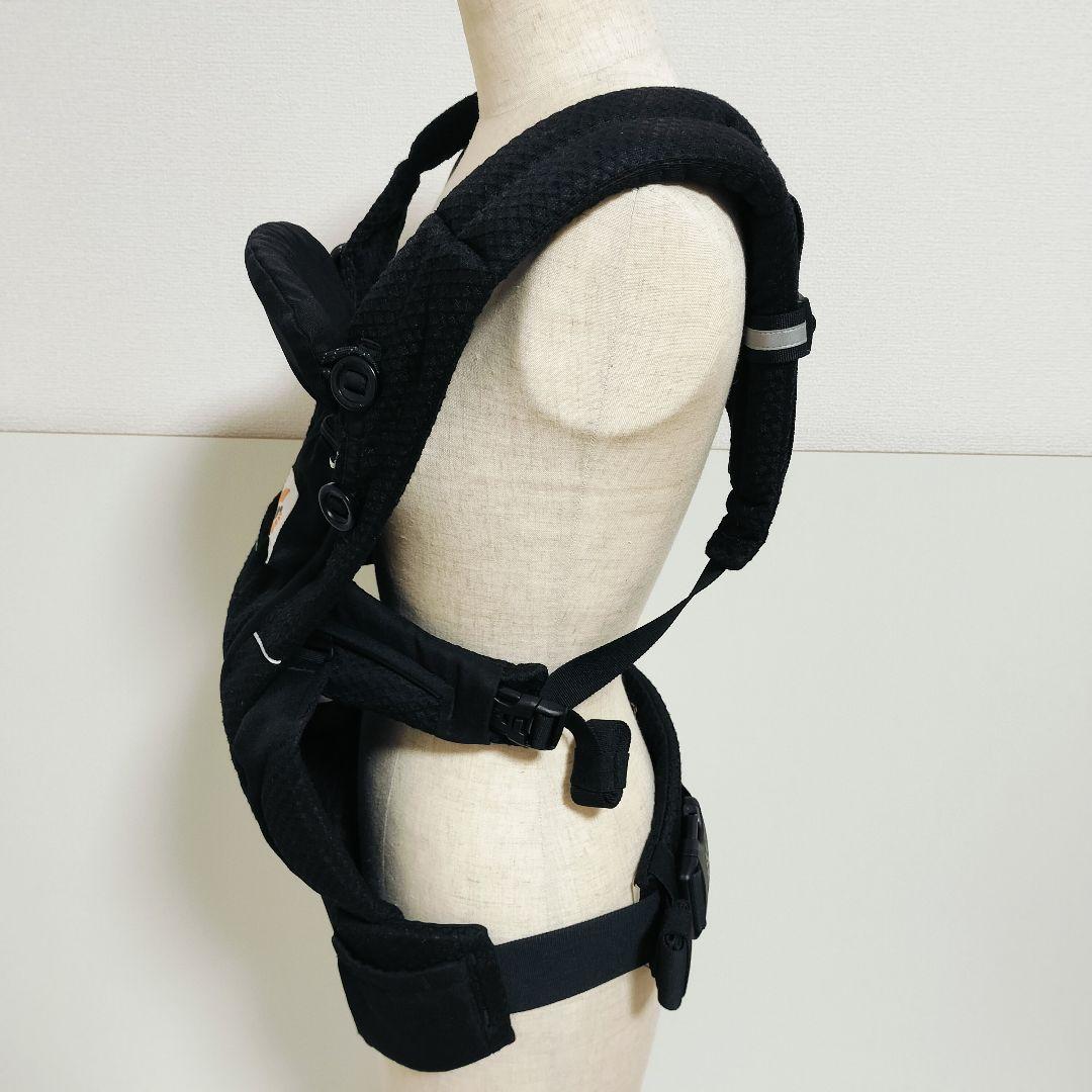 【美品】エルゴベビー オムニブリーズ 抱っこ紐 ブラック ergobaby