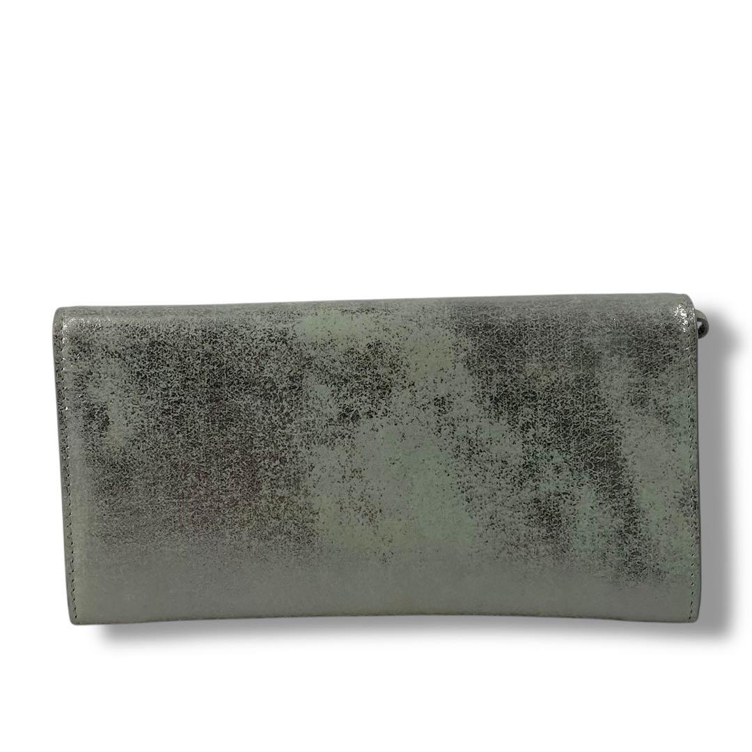 小物 00s Balenciaga City Long Wallet Silver