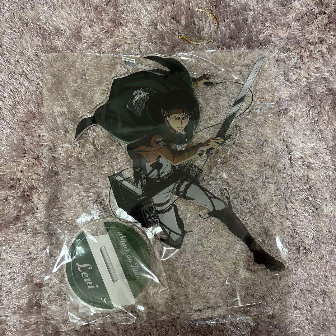 進撃の巨人 リヴァイ BIGアクリルスタンド ガラポン A賞