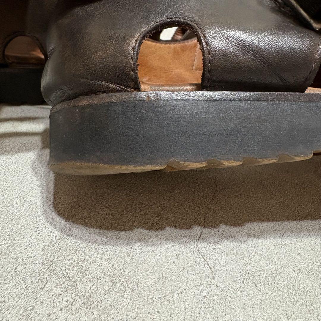 Paraboot パラブーツ グルカサンダル レザーサンダル ブラウン 41