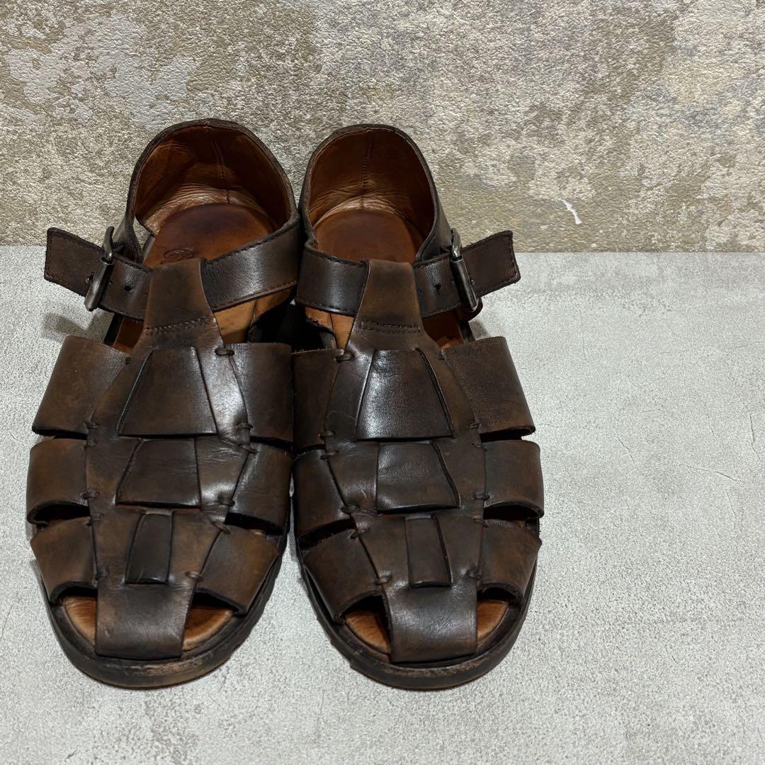Paraboot パラブーツ グルカサンダル レザーサンダル ブラウン 41