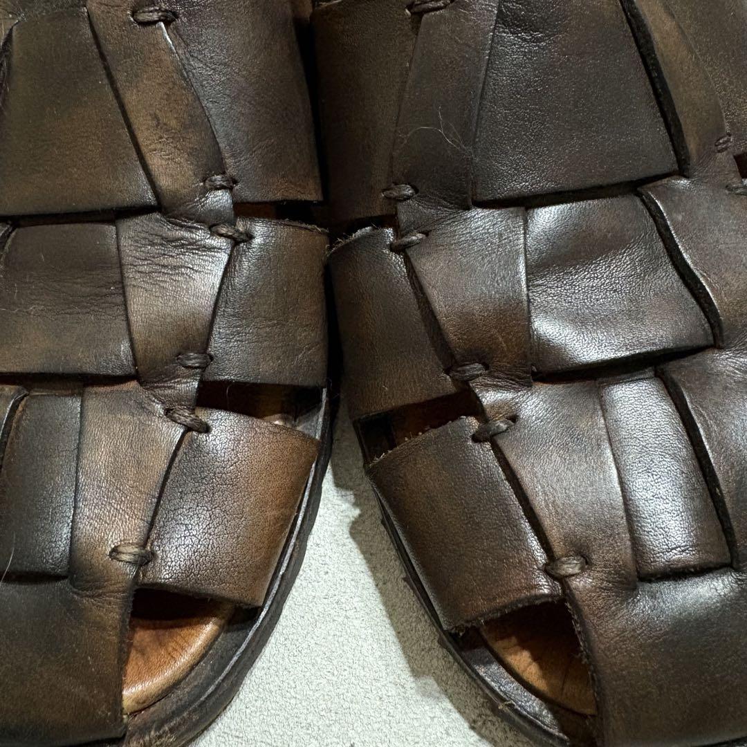 Paraboot パラブーツ グルカサンダル レザーサンダル ブラウン 41