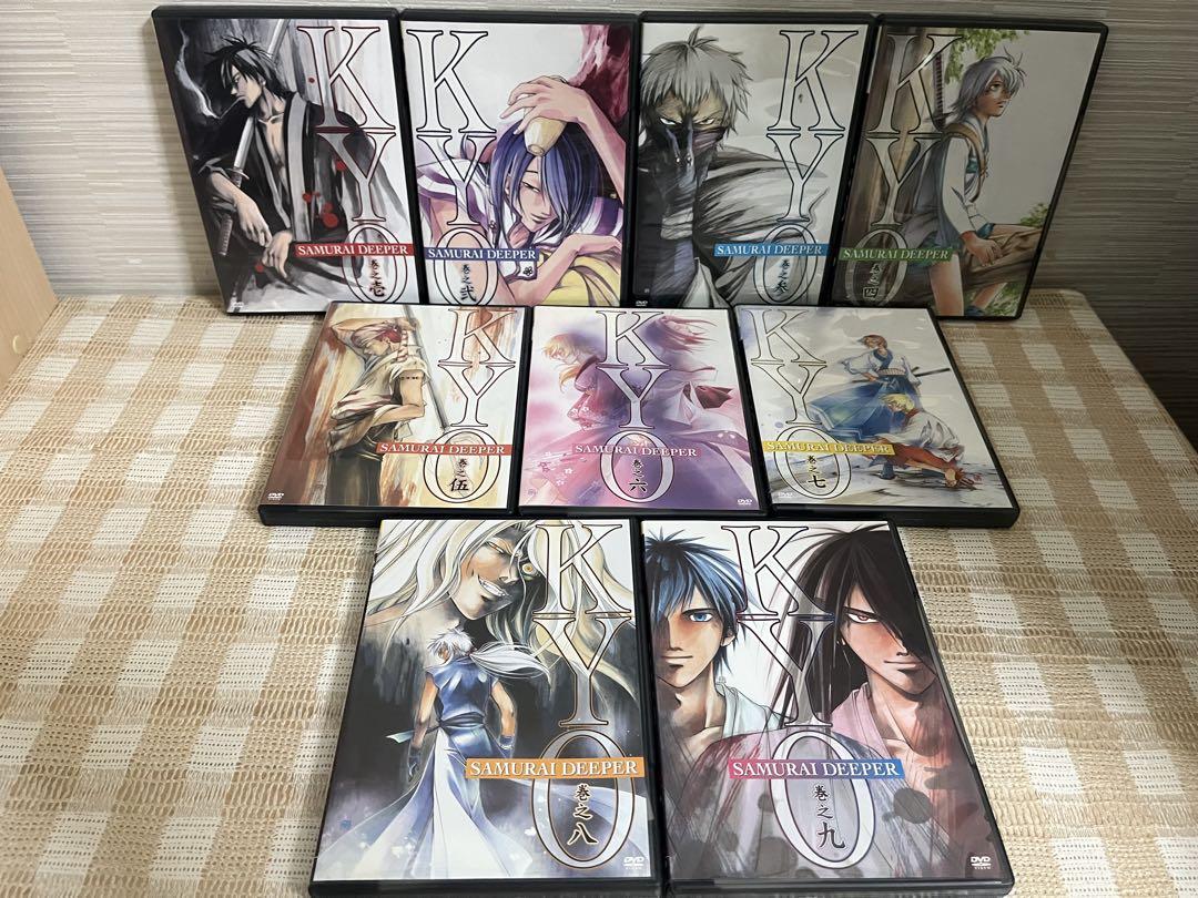 SAMURAI DEEPER サムライディーパー KYO 全9巻 DVD セル版