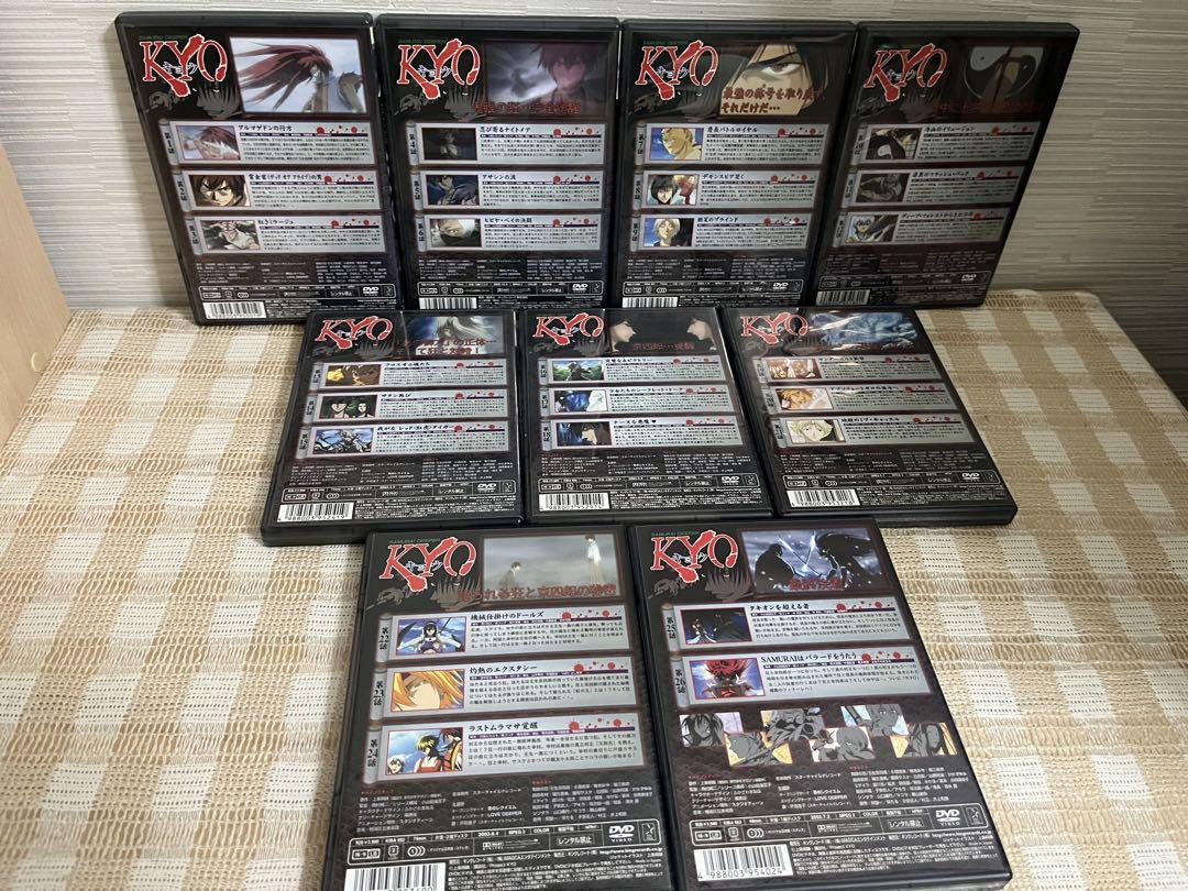 SAMURAI DEEPER サムライディーパー KYO 全9巻 DVD セル版