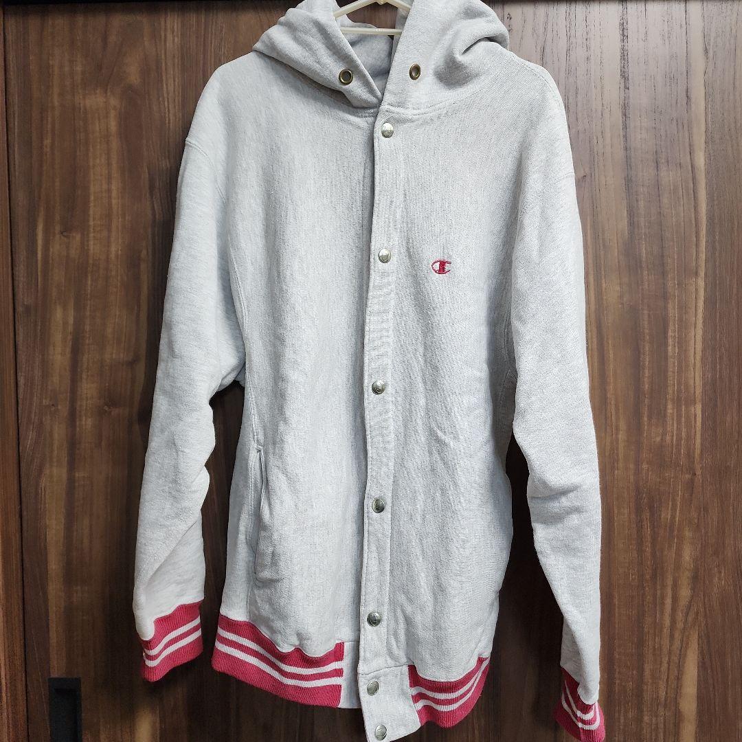 Champion フード スナップ スウェットM Champion