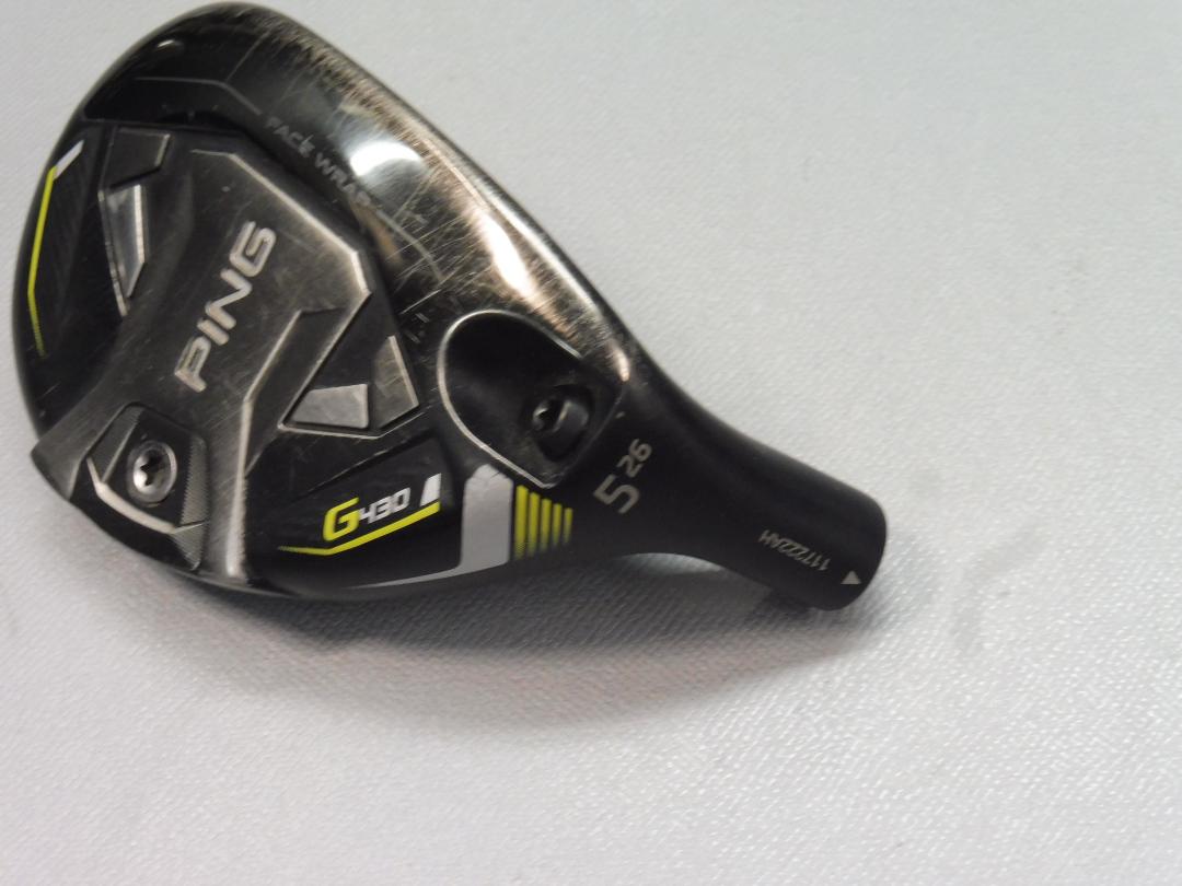 PING ピン G430　5U 26゜ ヘッド　中古 PING ピン G430 5U 26゜ ヘッド 中古 - メルカリ