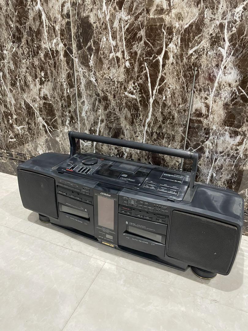 希少完動品 ビクター ラジカセ　Victor RC-X90 G-HORN EX