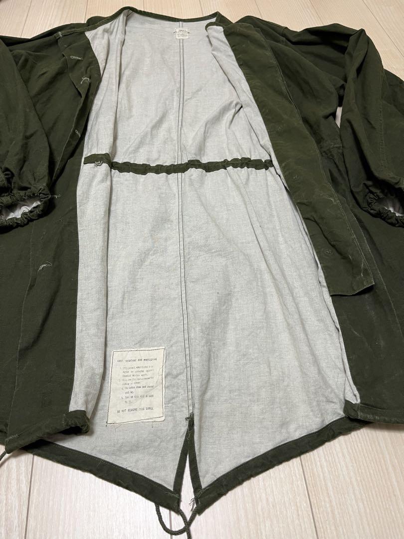 US Army 60's プロテクティブガスコート　未使用