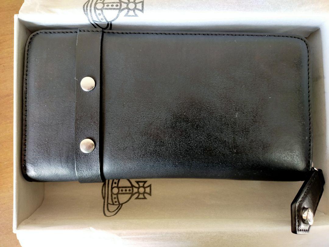 【新品未使用】Vivienne Westwood(ヴィヴィアン)  財布 黒 革