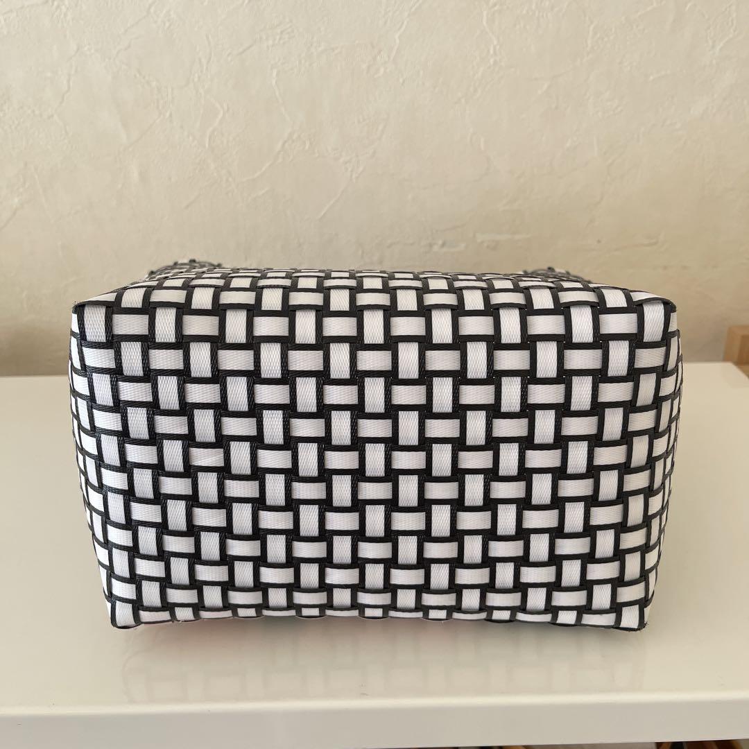 MARNI MARKET かごバッグ カラフル　フラワー