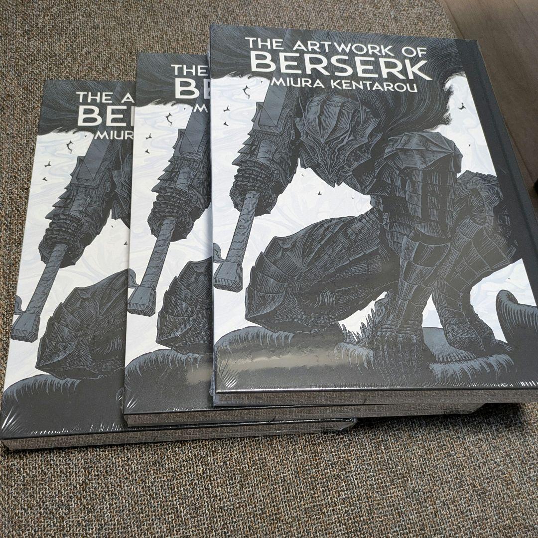 THE ARTWORK OF BERSERK 大ベルセルク展 図録 3冊 新品