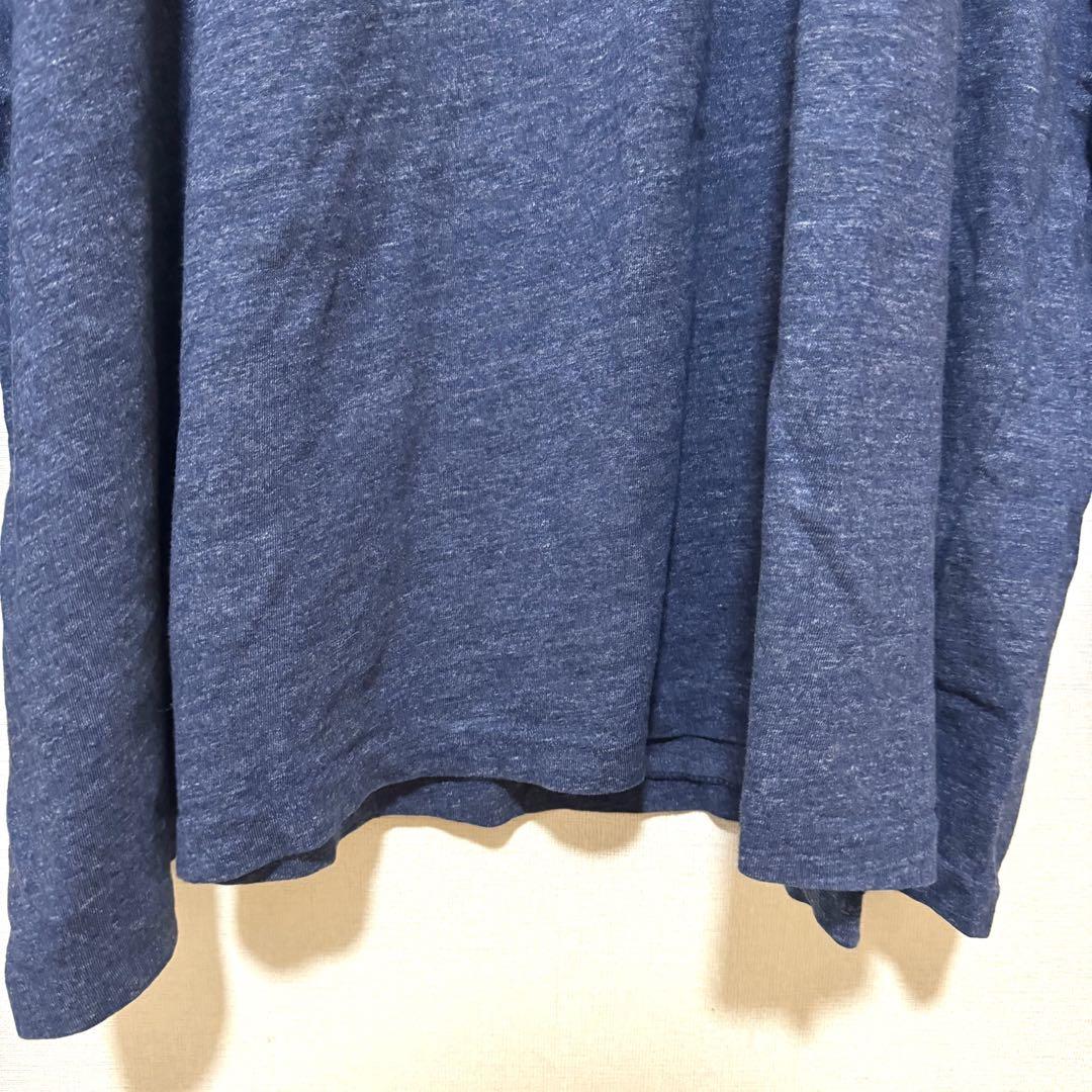 ポロラルフローレン 刺繍ロゴ ロンT ネイビー カットソー 4XL