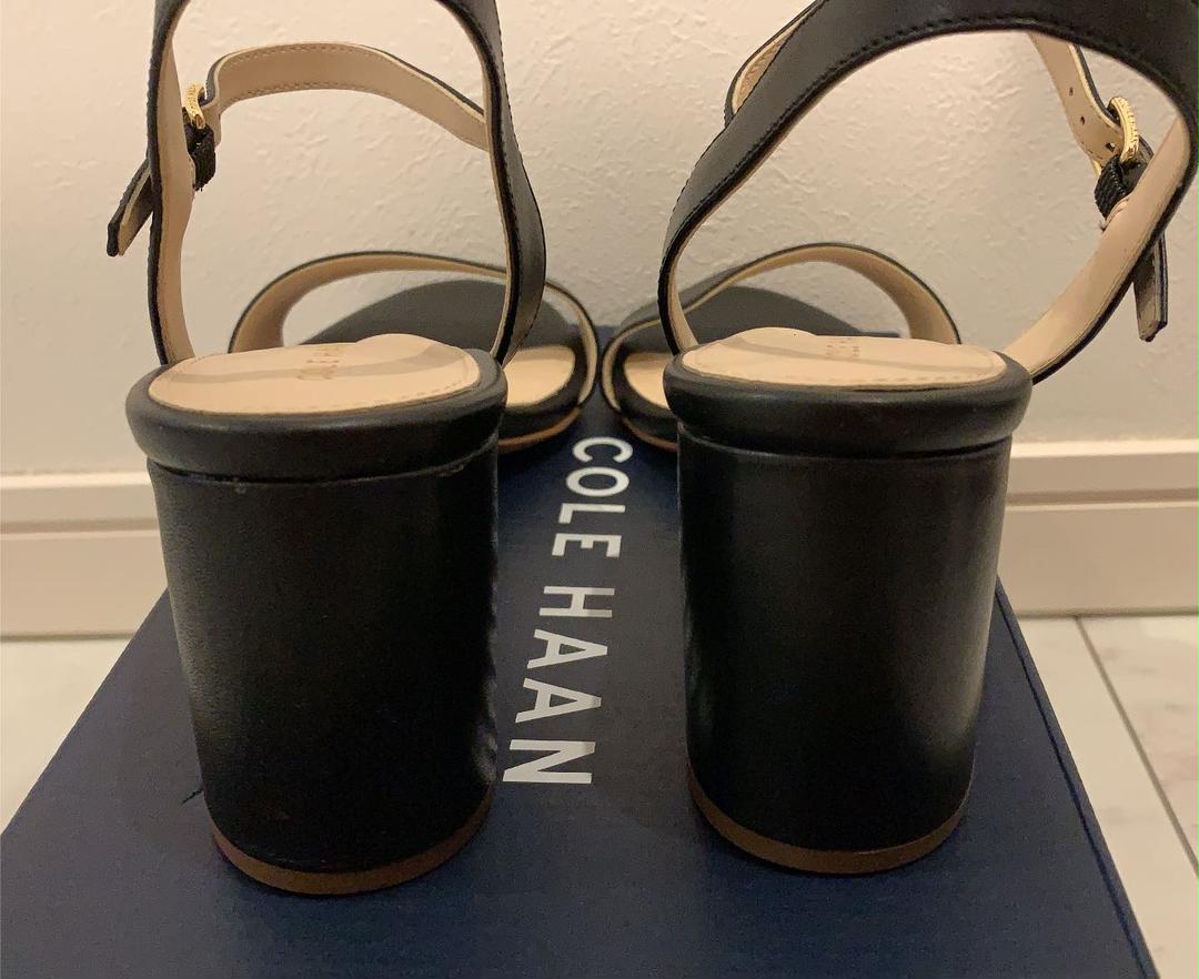 コール ハーン COLE HAAN ジョージー ブロック ヒール サンダル