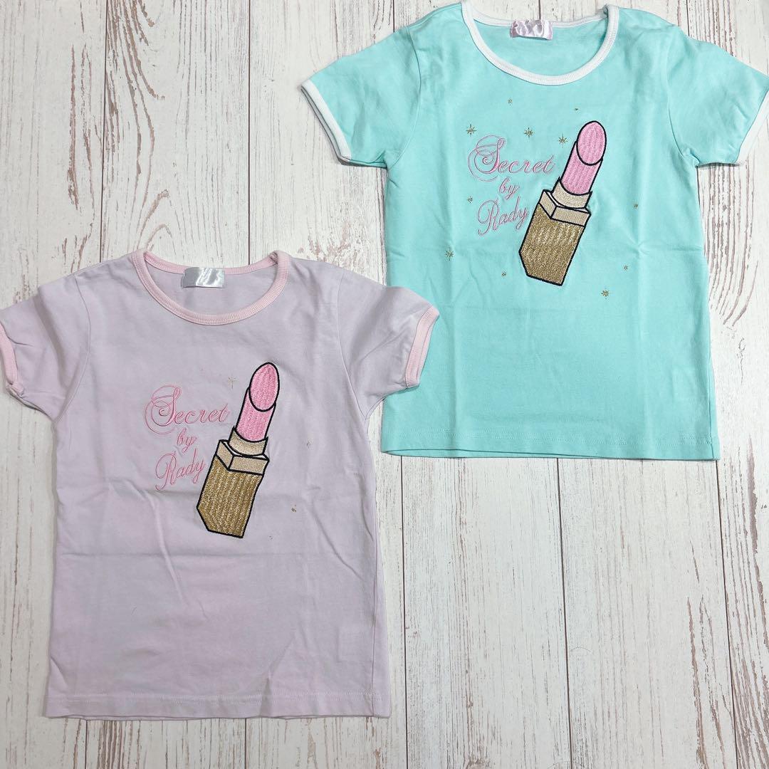 送料無料の通販 ちびrady LIP Tシャツ Tシャツ(半袖/袖なし)