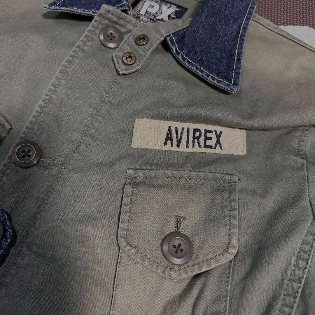 メンズ　AVIREX ミリタリージャケット　Lサイズ