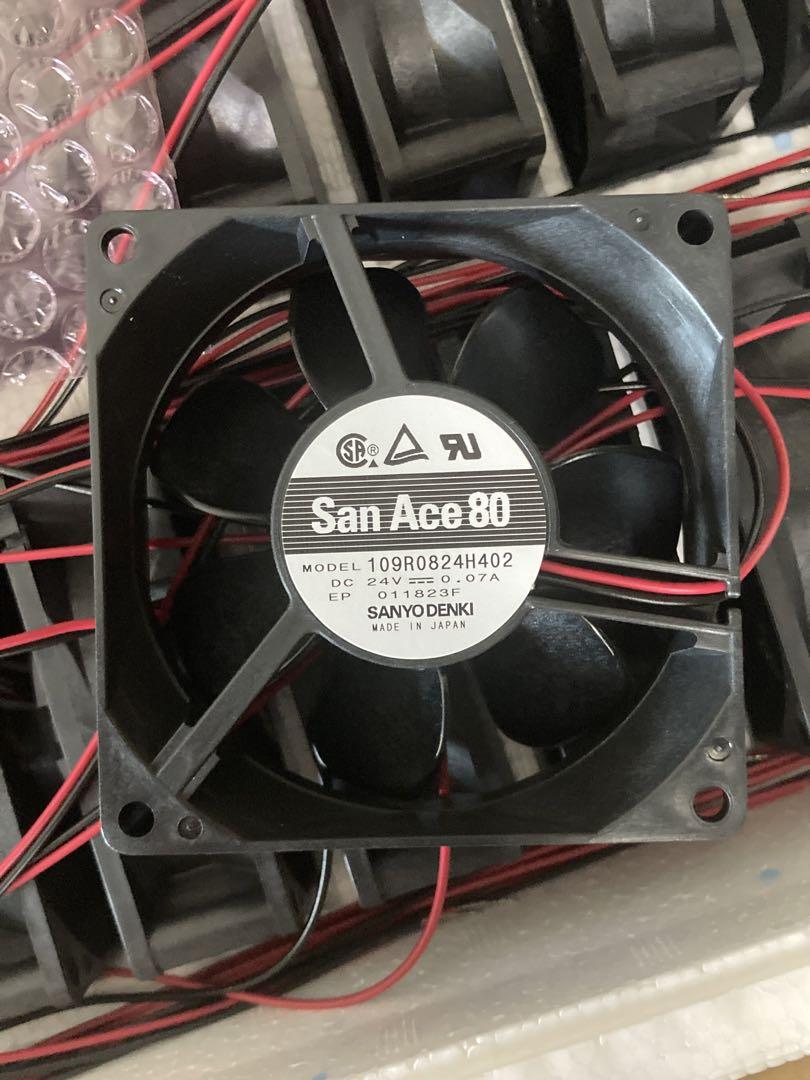 未使用品 DCファン 40個セットSan Ace 80 109R824H402 未使用品 DCファン 40個セットSan Ace 80 109R824H402