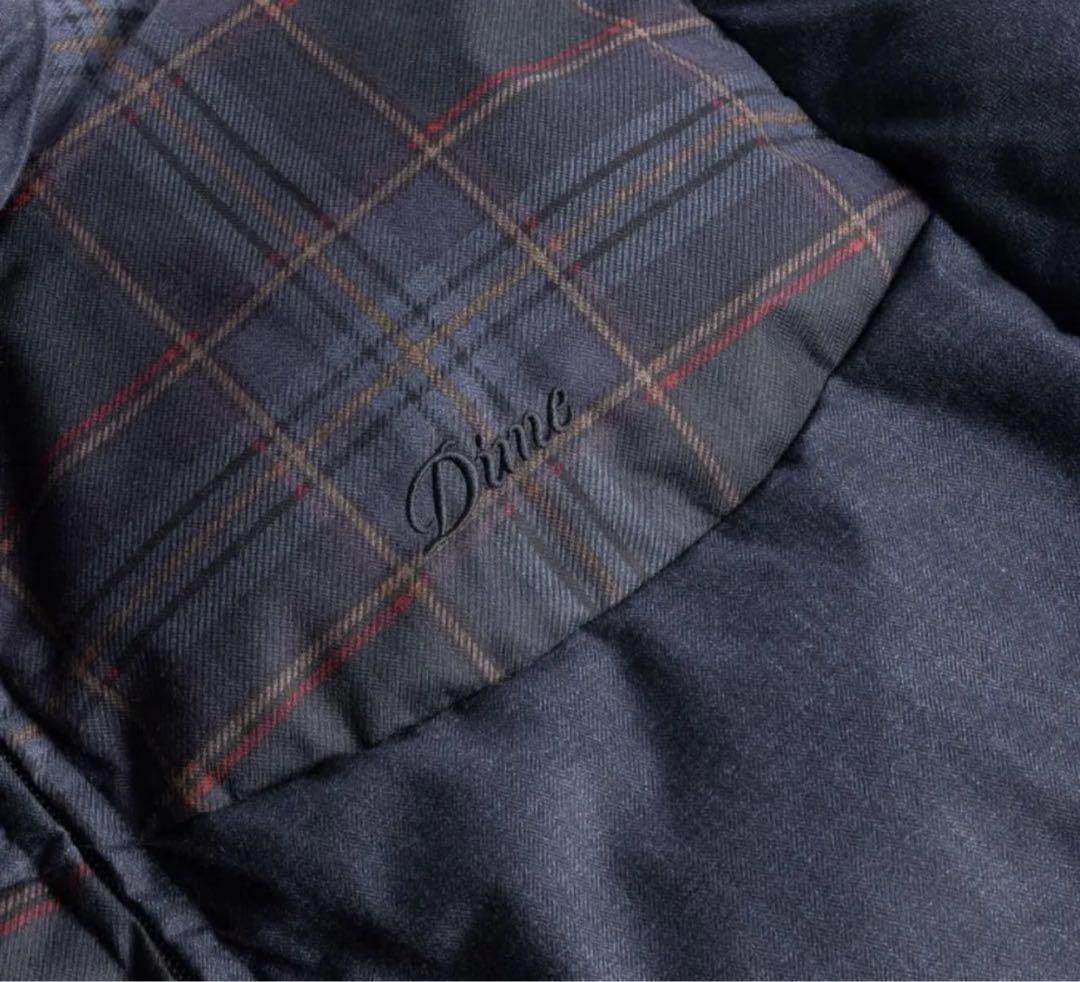 Dime Premium Tweed Puffer / Dark Gray
