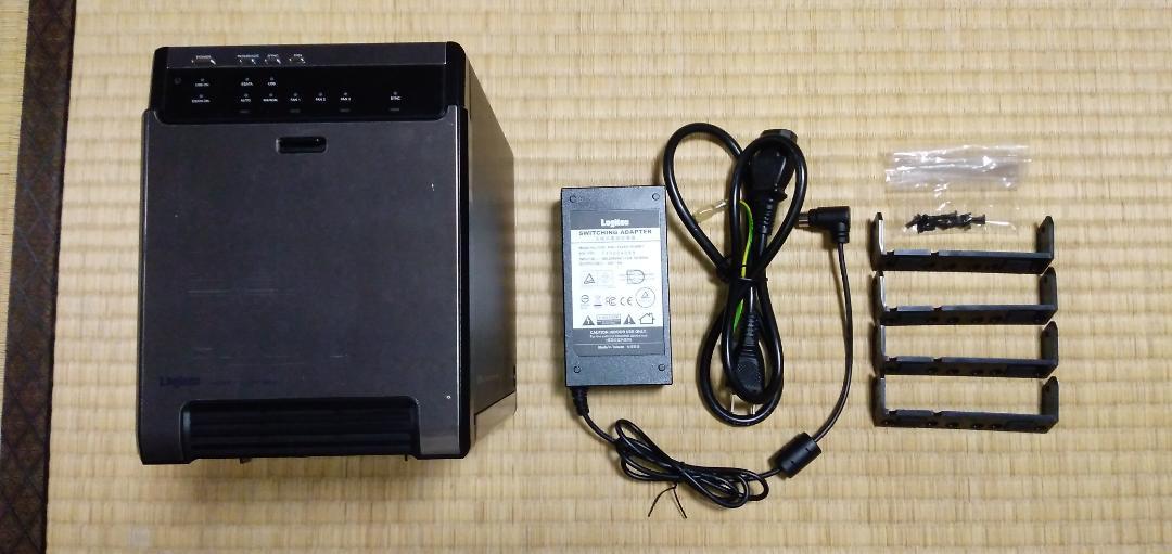 Logitec LHR-4BNHEU3 4BAY 外付けHDDケース