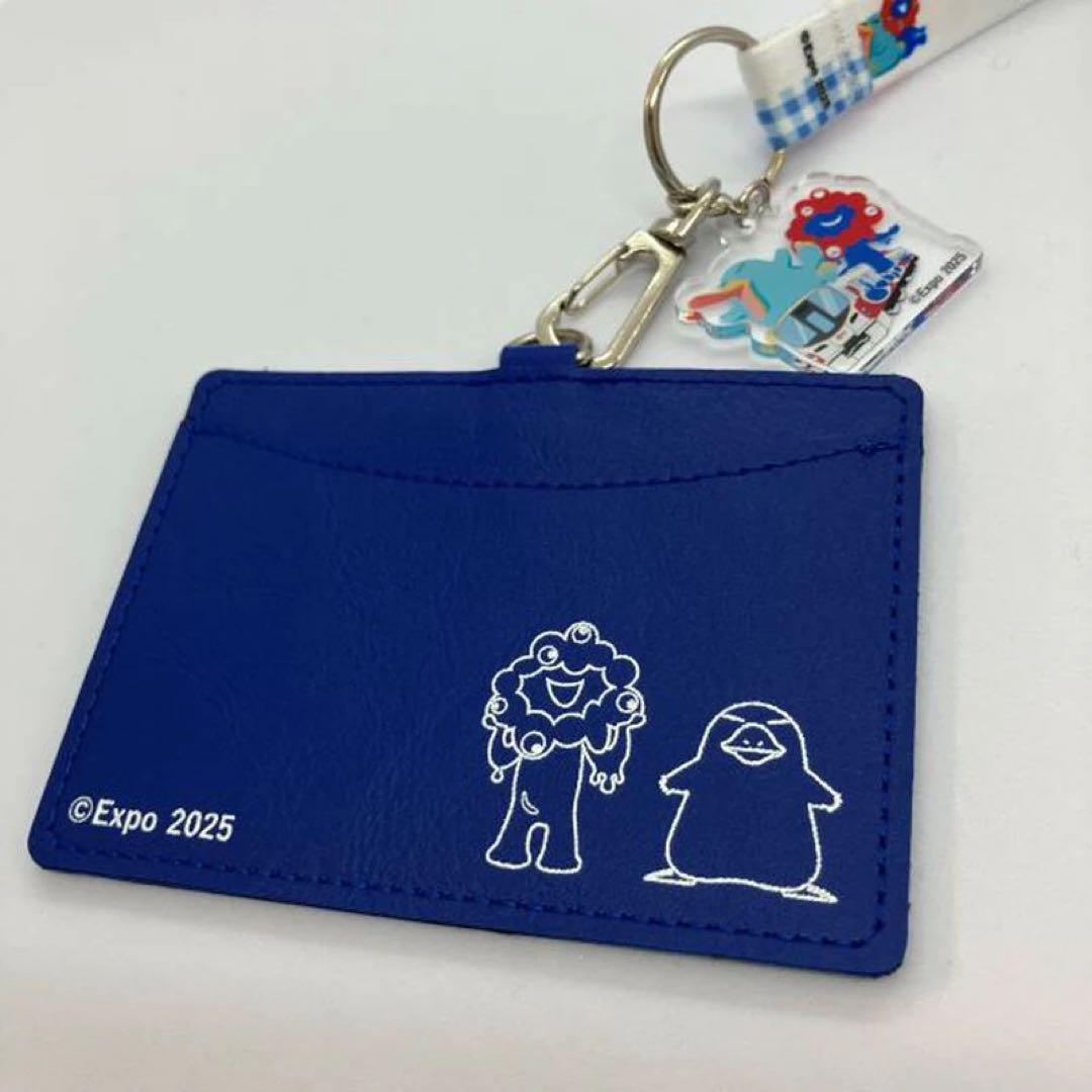 【おすすめ】 EXPO2025 ミャクミャク パスケース付 【カモノハシイコちゃん】 ストラップ