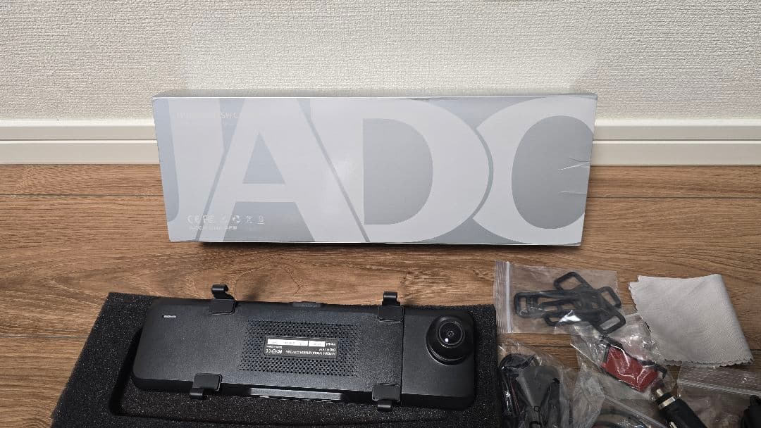 JADO ミラー型 ドライブレコーダー G810 4k