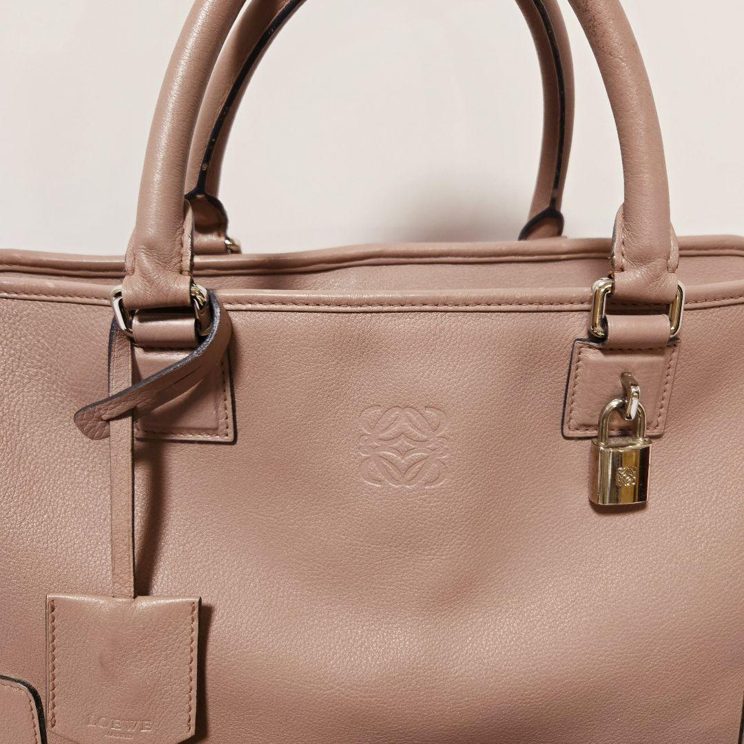 sale⭐国内店舗購入⭐美品⭐LOEWE アマソナ36 パウダーベージュ
