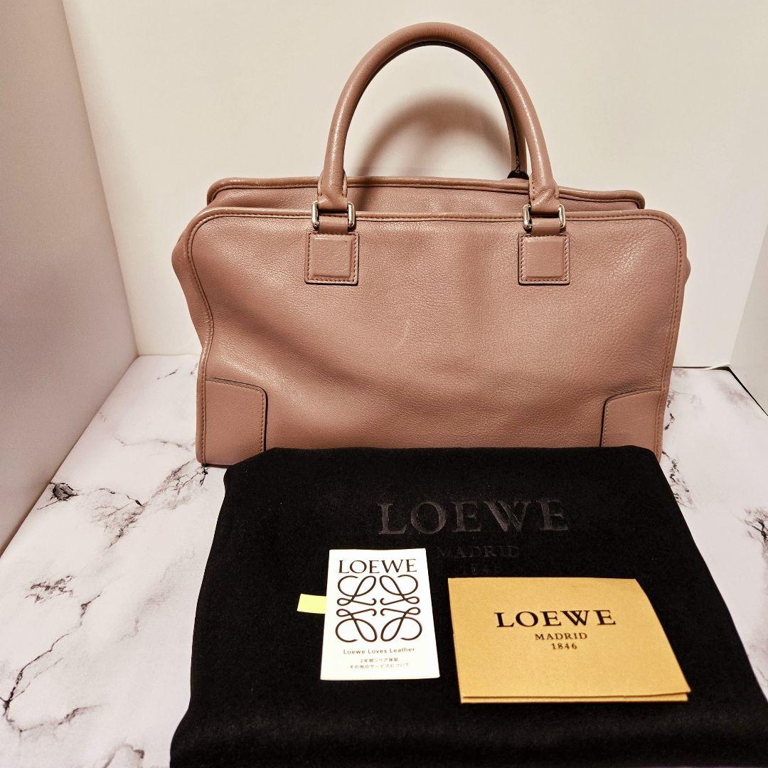 sale⭐国内店舗購入⭐美品⭐LOEWE アマソナ36 パウダーベージュ