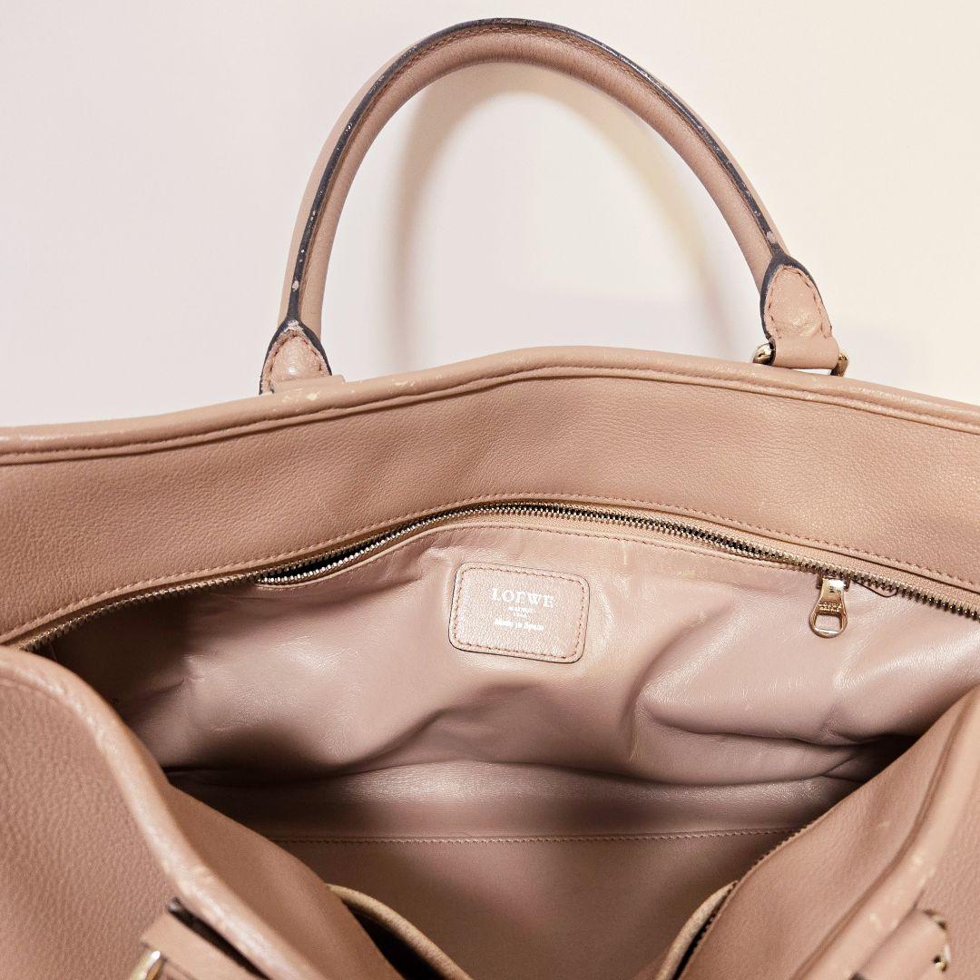 sale⭐国内店舗購入⭐美品⭐LOEWE アマソナ36 パウダーベージュ