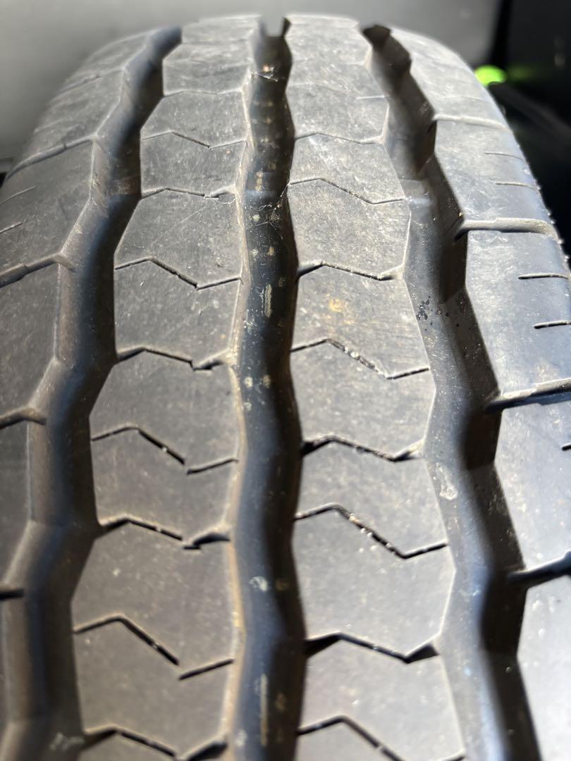 【美品】RADAR 195/80R15C 8PR 残溝7mm 4本セット 美品】RADAR 195/80R15C 8PR 残溝7mm 4本セット