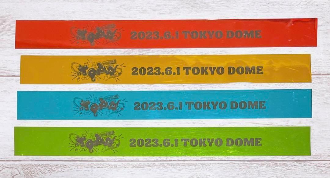 【断捨離中】TOP4 東京ドーム 銀テープ 1ロゴ 4種セット