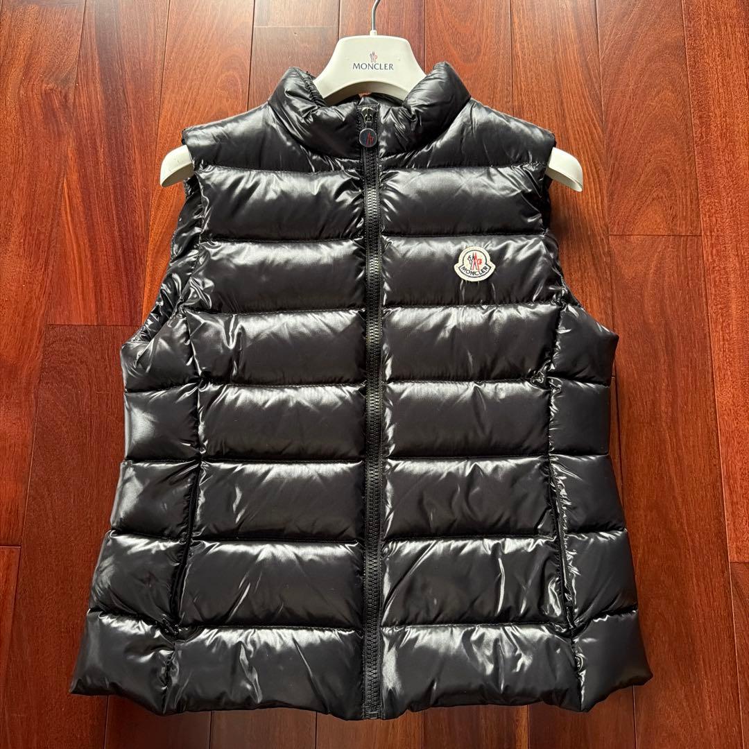 MONCLER モンクレール ダウンベスト 14a ブラックS MONCLER