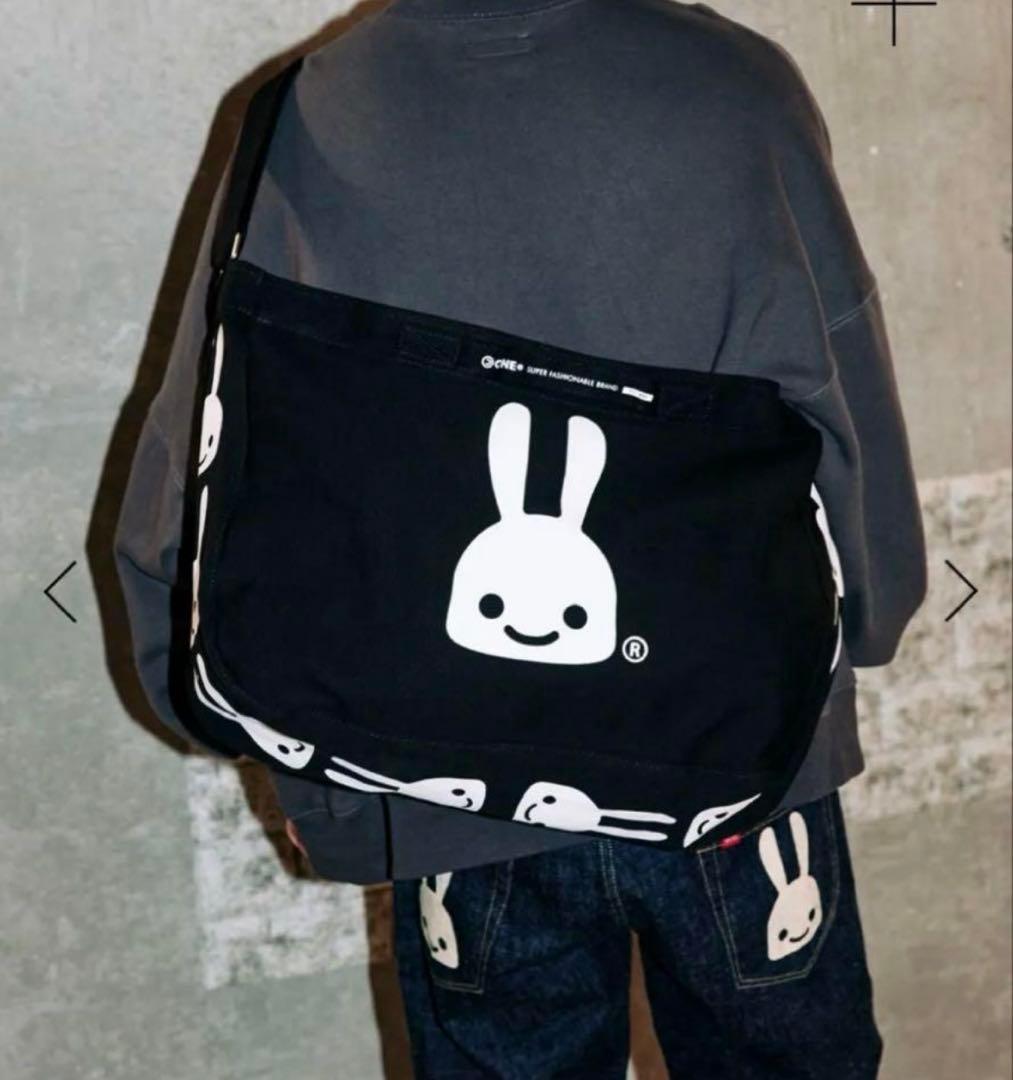 CUNE ウサギプリント 2way ショルダー