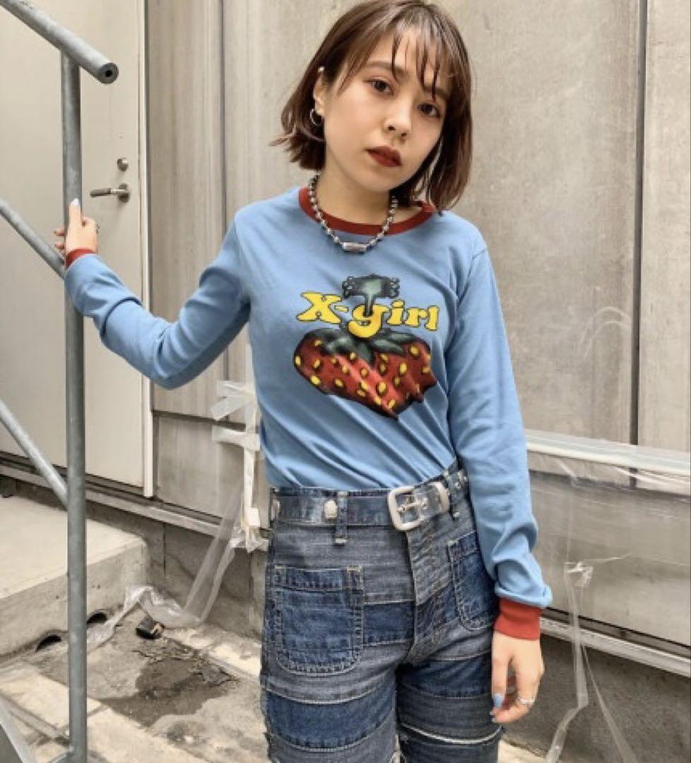 HYSTERIC GLAMOUR.x-girl コラボデニム HYSTERIC GLAMOUR.x-girl (限定品/希少)コラボデニム - メルカリ