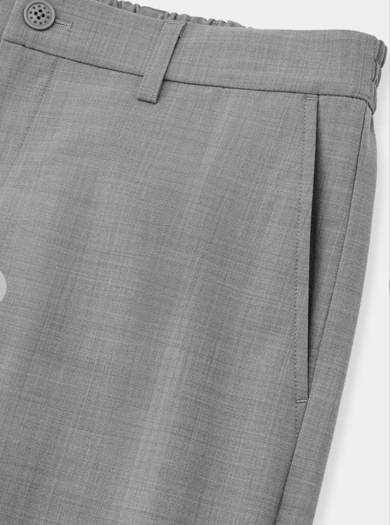 パンツ STRAIGHT WIDE TROUSERS Navy